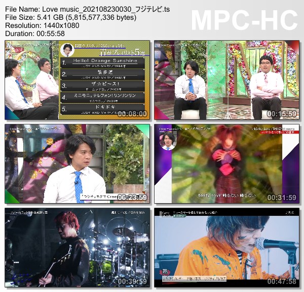 [TV-Variety] Love Music – 2021.08.22