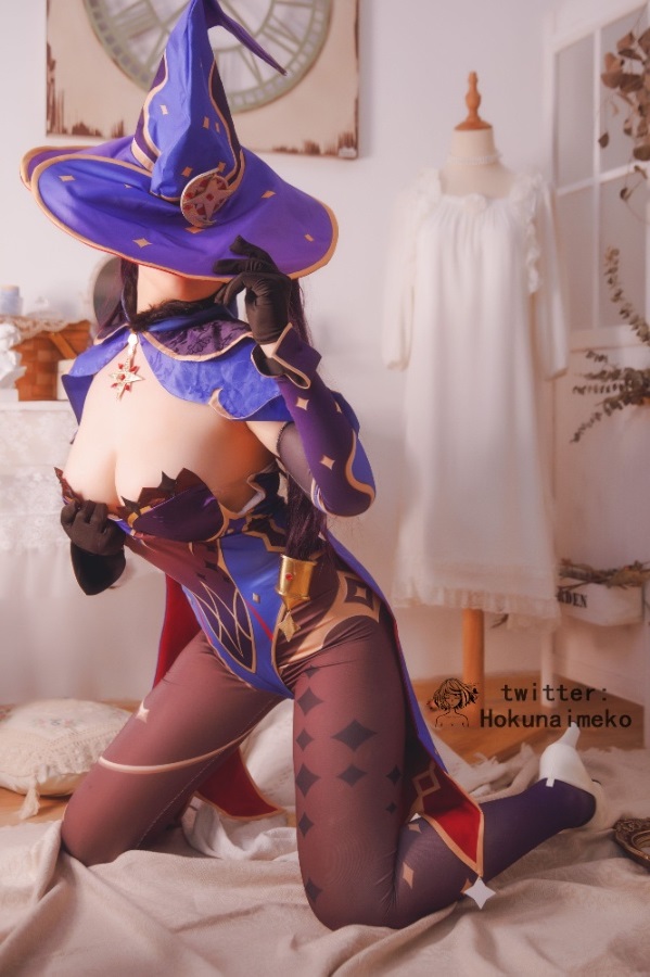 [Cosplay] Hokunaimeko 北乃芽子 – Genshin mona (Genshin Impact)