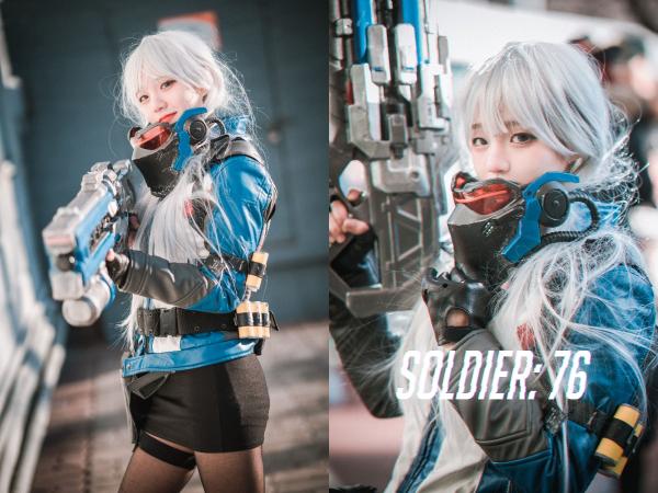 [Cosplay][DJAWA] Jenny 정제니 – Soldier: 76 (Overwatch)