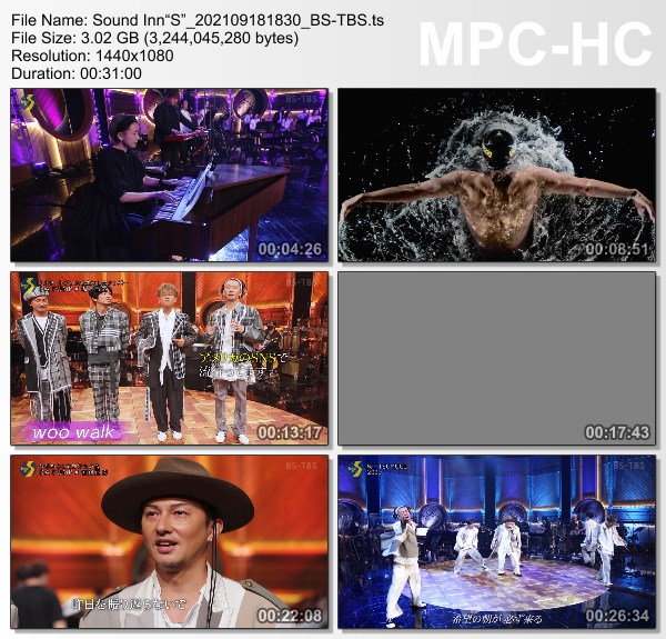 [TV-Variety] DA PUMP – サウンド・イン”S” (BS-TBS 2021.09.18)