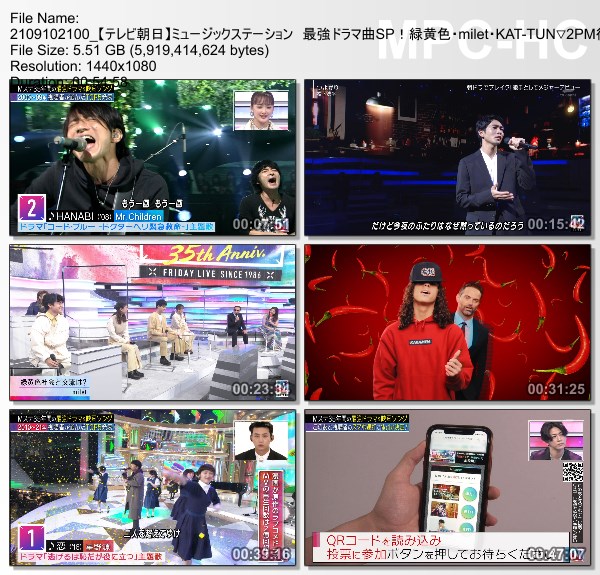 [TV-Variety] MUSIC STATION – 2021.09.10