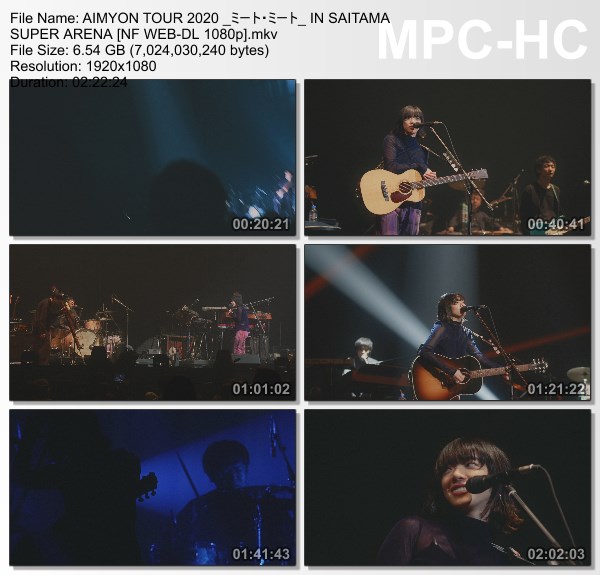 [TV-Variety] あいみょん – AIMYON TOUR 2020 “ミート・ミート” IN SAITAMA SUPER ARENA (Netflix)