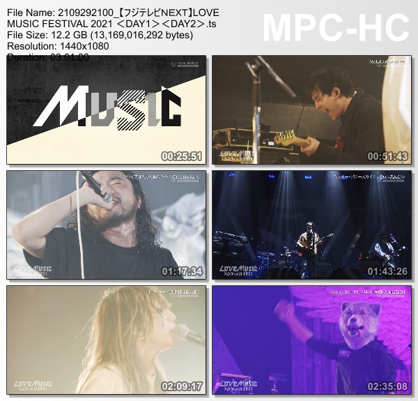 [TV-Variety] LOVE MUSIC FESTIVAL 2021 (FujiTV NEXT 2021.09.29)