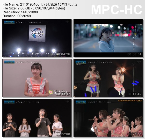 [TV-Variety] ハロドリ。- 2021.10.18