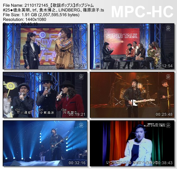 [TV-Variety] ポップジャム #25 (Kayo Pops 2021.10.17)