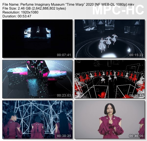 [TV-Variety] Perfume Imaginary Museum “Time Warp” 2020 (Netflix)