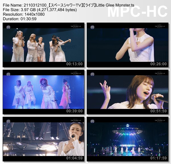 [TV-Variety] Little Glee Monster Precious Live 完全版 (SSTV HD 2021.10.31)
