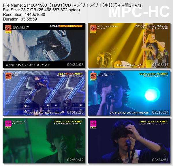 [TV-Variety] ＣＤＴＶライブ！ライブ！ – 2021.10.04