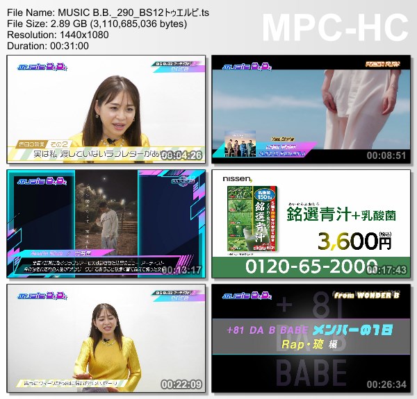 [TV-Variety] Music B.B. – 2021.10.19