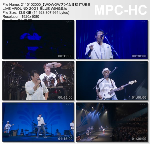 [TV-Variety] TUBE LIVE AROUND 2021 BLUE WINGS (WOWOW Prime 2021.10.10)