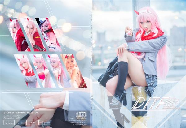 [Cosplay] Hane Ame 雨波 – ZERO TWO Photobook (DARLING in the FRANXX)