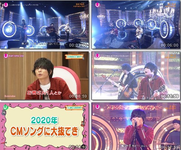 [TV-Variety] Uta-Tube “Half time Old Part 2” (NHKG 名古 2021.11.06)