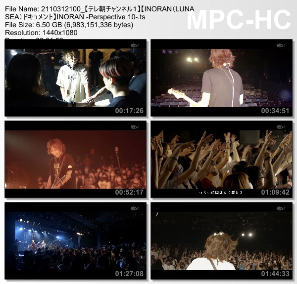 [TV-Variety] INORAN（LUNA SEA）ドキュメント INORAN -Perspective 10- (TeleAsa Ch1 2021.10.31)