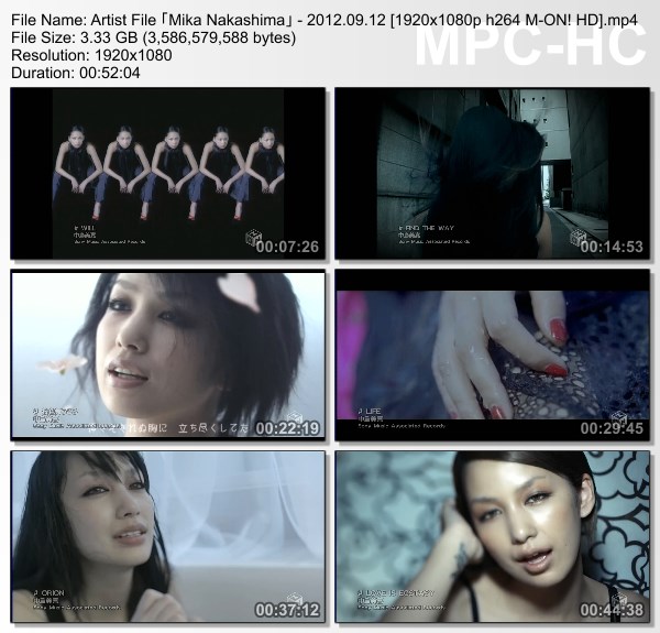 [TV-Variety] 中島美嘉 – Artist File (2012.09.12)