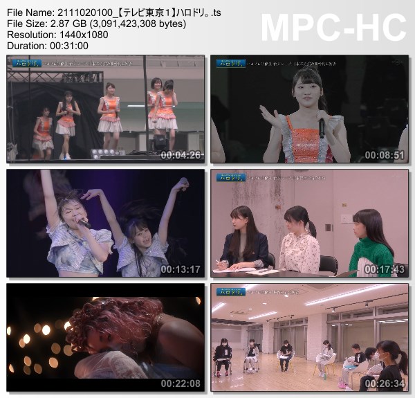 [TV-Variety] ハロドリ。- 2021.11.01