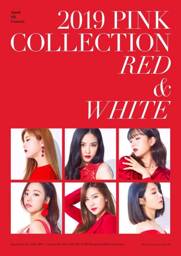 [MUSIC VIDEO] Apink 5th Concert “PINK COLLECTION RED & WHITE” (2019.11.26/MP4/RAR) (DVDISO)