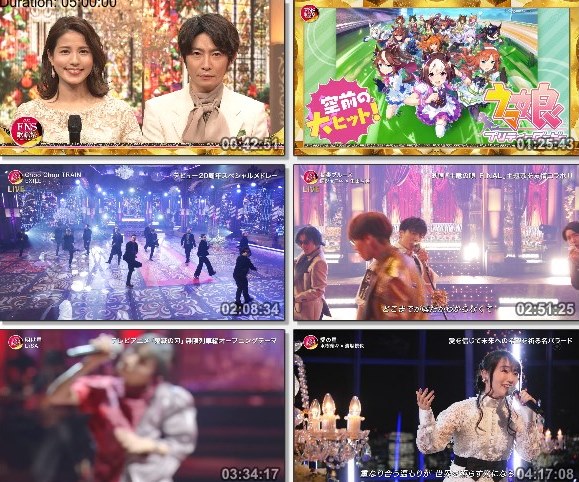 [TV-Variety] FNS歌謡祭 第１夜 – 2021.12.01