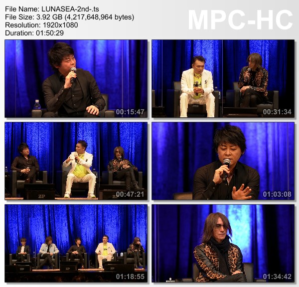 [TV-Variety] LUNA SEA SLAVE MEETING 2021 (Streaming+ Channel 2021.12.23)