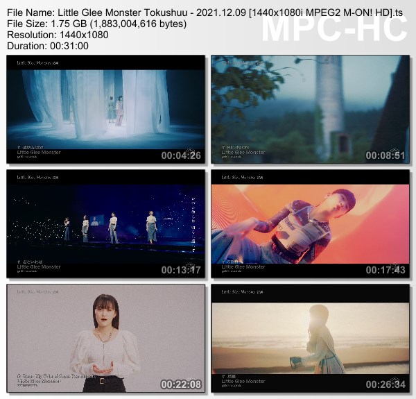 [TV-Variety] Little Glee Monster Music Video Special (M-ON! HD 2021.12.09)