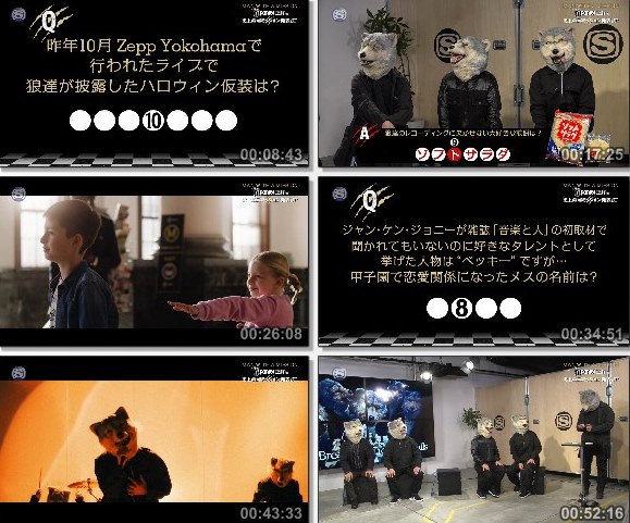 [TV-Variety] MAN WITH A MISSION “Break and Cross the Walls I” SPECIAL (SSTV HD 2021.12.05)