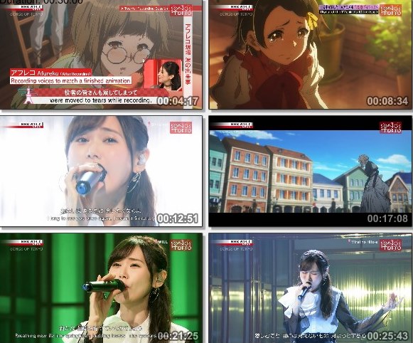 [TV-Variety] SONGS OF TOKYO – ァイオレット・エヴァーガーデンＳＰ」