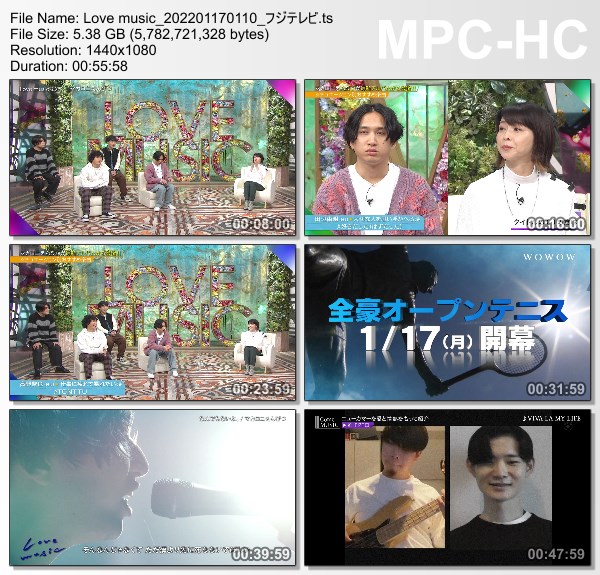 [TV-Variety] Love Music – 2022.01.16