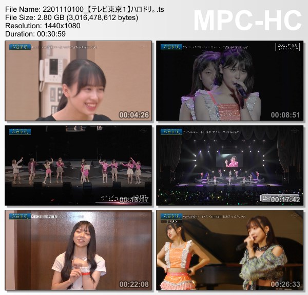 [TV-Variety] ハロドリ。- 2022.01.10