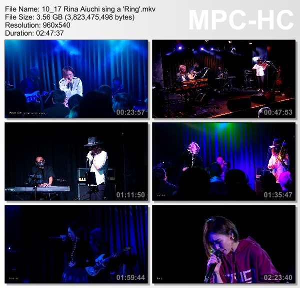 [TV-Variety] 愛内里菜 – R-box vol.10 REJOICE ～Rina Aiuchi sing a 「Ring」～(2021.10.16)