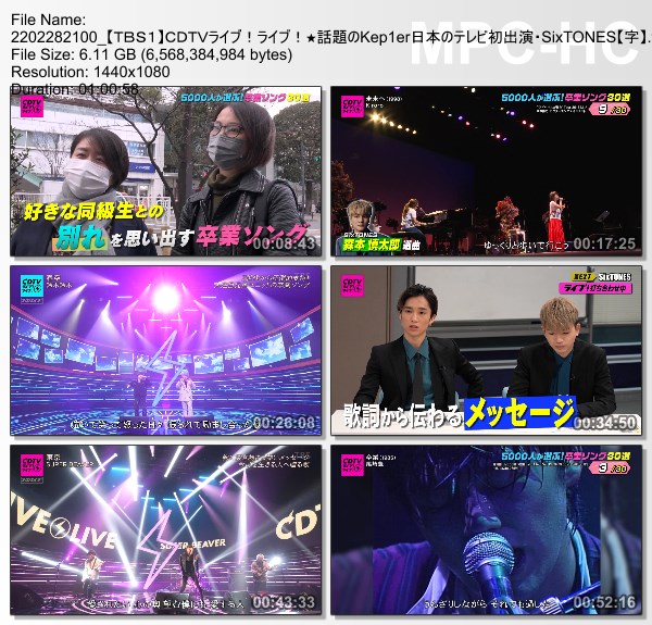 [TV-Variety] CDTVライブ！ライブ！- 2022.02.28