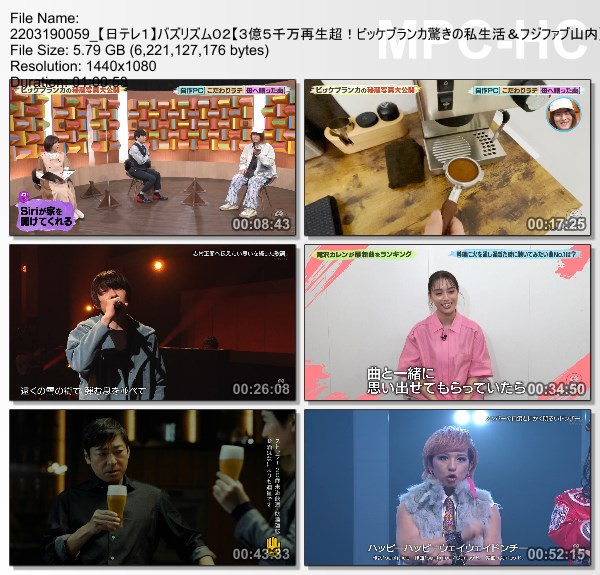 [TV-Variety] バズリズム02 – 2022.03.18