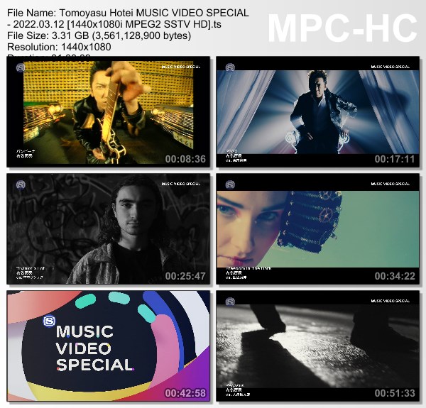 [TV-Variety] 布袋寅泰 MUSIC VIDEO SPECIAL (SSTV 2022.03.12)