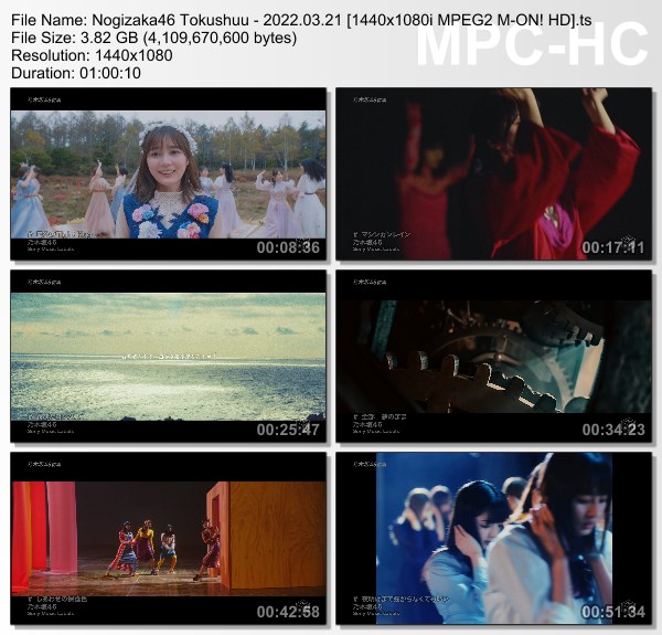 [TV-Variety] 乃木坂46特集 (M-ON! 2022.03.21)