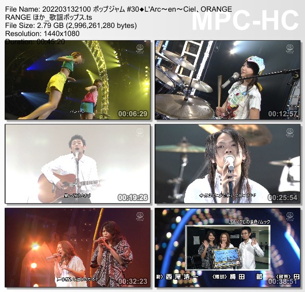 [TV-Variety] ポップジャム – POP JAM #30 (Kayo Pops 2022.03.13)