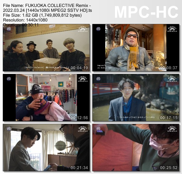 [TV-Variety] FUKUOKA COLLECTIVE Remix – 2022.03.24