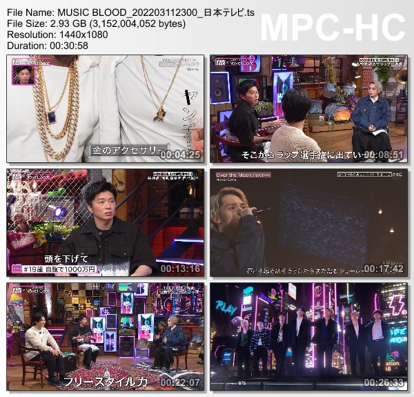 [TV-Variety] Music Blood – 2022.03.11 – Novel Core