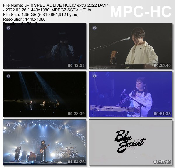 [TV-Variety] up!!! SPECIAL LIVE HOLIC extra 2022 DAY1 (SSTV 2022.03.26)