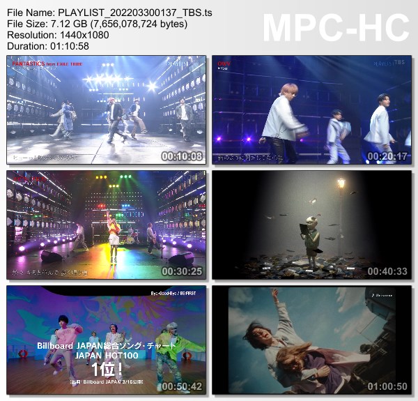 [TV-Variety] PLAYLIST – 2022.03.29