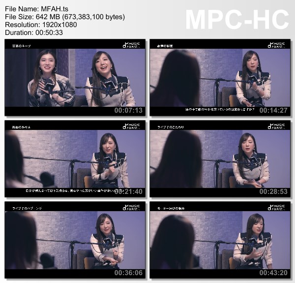 [TV-Variety] ミレイ – MUSIC FUN! Music discussion with 幾田りら / 平原綾香 / iri / AI (ZAIKO Channel 2022.04.02)