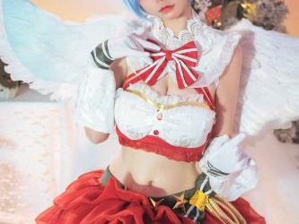 [COSPLAY] 爆机少女喵小吉 – NO.003 Re：从零开始的圣诞节