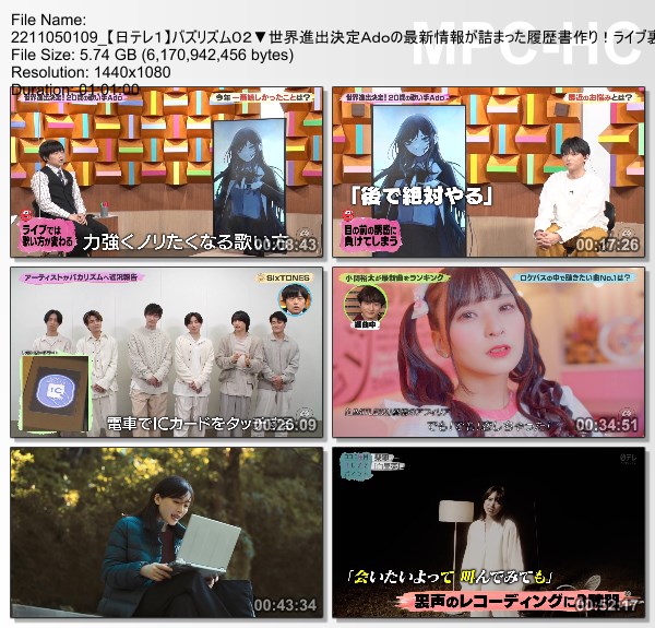 [TV-Variety] バズリズム02 – 2022.11.04
