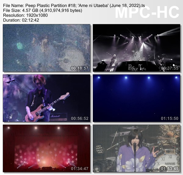 [TV-Variety] Peep Plastic Partition #18 雨ニ唄エバ (2022.06.18)