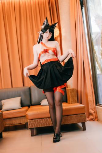 [COSPLAY] 落落Raku－love atago
