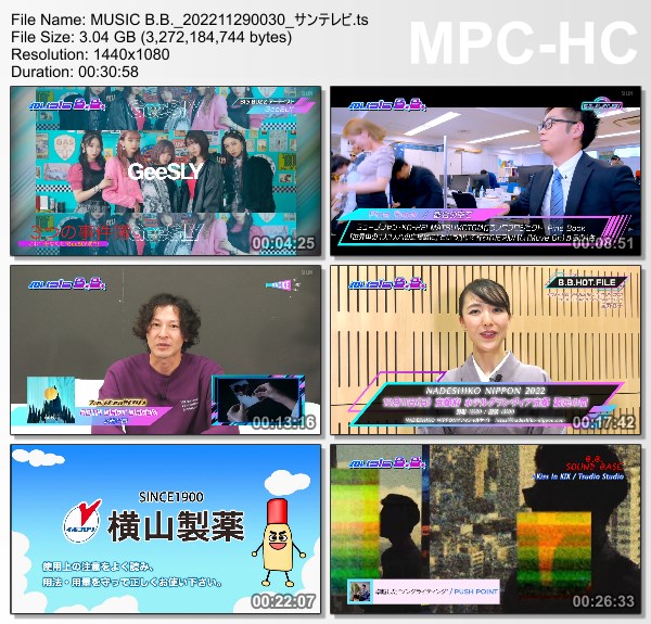 [TV-Variety] Music B.B. – 2022.11.28