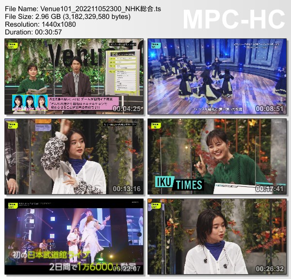 [TV-Variety] Venue101 – 2022.11.05