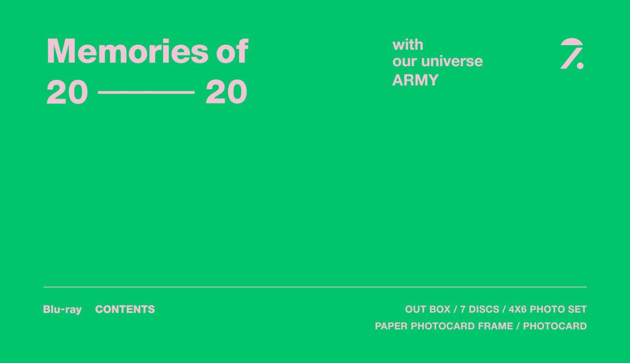 [TV-SHOW] BTS 방탄소년단 – Memories of 2020 – BLU RAY (BDRIP)