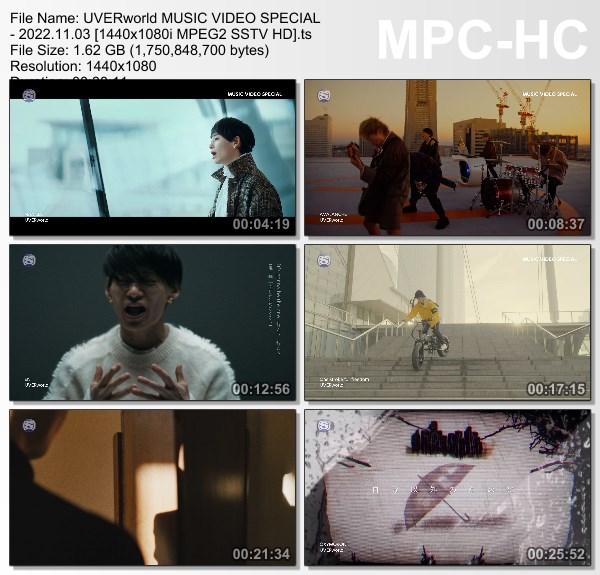 [TV-Variety] MUSIC VIDEO SPECIAL – 2022.11.04