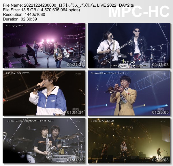 [TV-Variety] バズリズム LIVE 2022 (NTV+ 2022.12.24)
