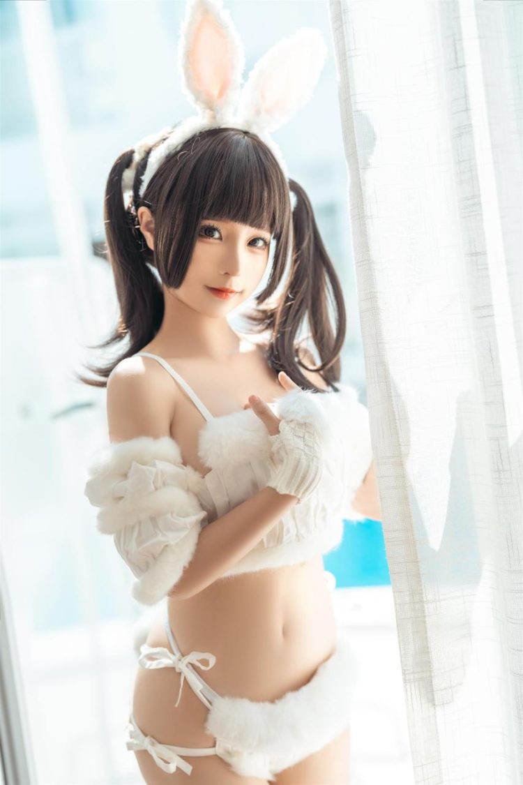 Cosplay 蠢沫沫 绵绵兔 [56P]