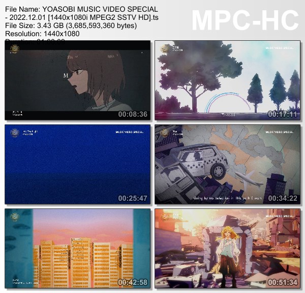 [TV-Variety] MUSIC VIDEO SPECIAL – 2022.12.01