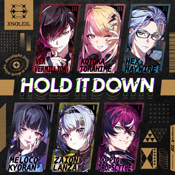 [Single] Nijisanji: XSOLEIL – HOLD IT DOWN (2022.12.07/MP3/RAR)